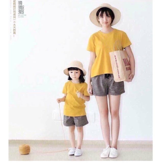 (Xả kho) set đôi mẹ và bé uni