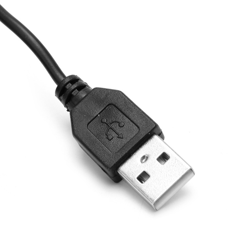 Quạt làm mát thiết kế hai đầu có cổng Usb gấp gọn tiện lợi dành cho máy tính laptop Notebook Macbook