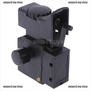 [🐕🐕Mine] Fa2-6 / 1bek 6a 250v khóa trên dụng cụ điện công tắc kích hoạt tốc độ máy khoan điện botton [MY]