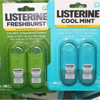 Combo 2 chai Xịt thơm miệng Listerine
