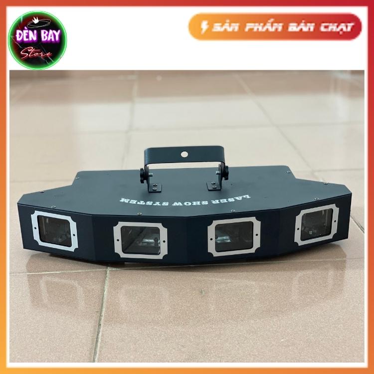 Đèn Laser Quét Tia 4 Cửa 7 Màu Dành Cho Phòng Bay Phòng Karaoke Đèn Sân Khấu