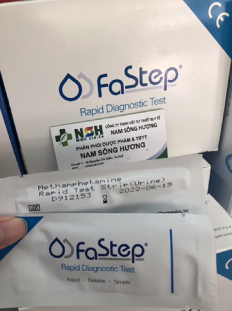 ❤️  Que thử nhanh test thử nhanh chất gây nghiện ma tuý đá một 1 chân METHAMPHETAMINE Strip tại nhà Fastep MỸ