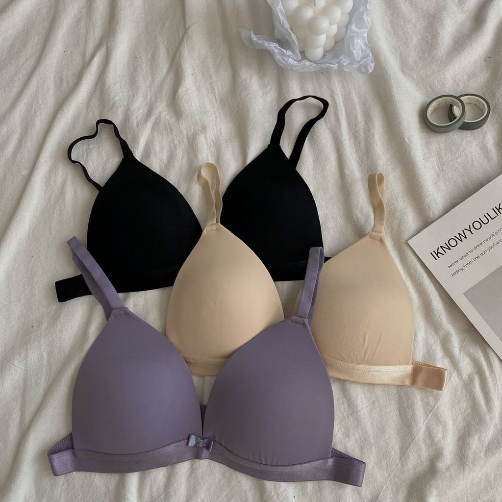 Áo Ngực Hình Tam Giác Không Gọng Thép Thời Trang Hàn Quốc Cá Tính Quyến Rũ