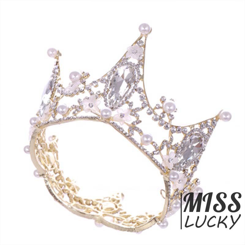 Vương miện kiểu dáng thời trang sang trọng cho nữ