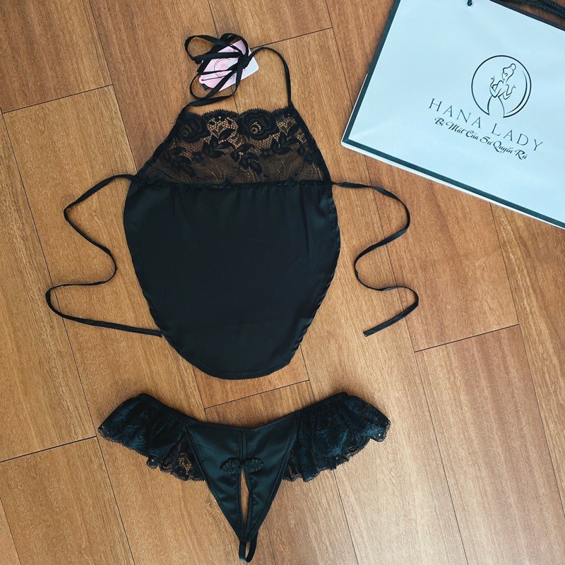 Cosplay sexy yếm lụa quyến rũ, đồ ngủ costume ren gợi cảm CP257 | BigBuy360 - bigbuy360.vn
