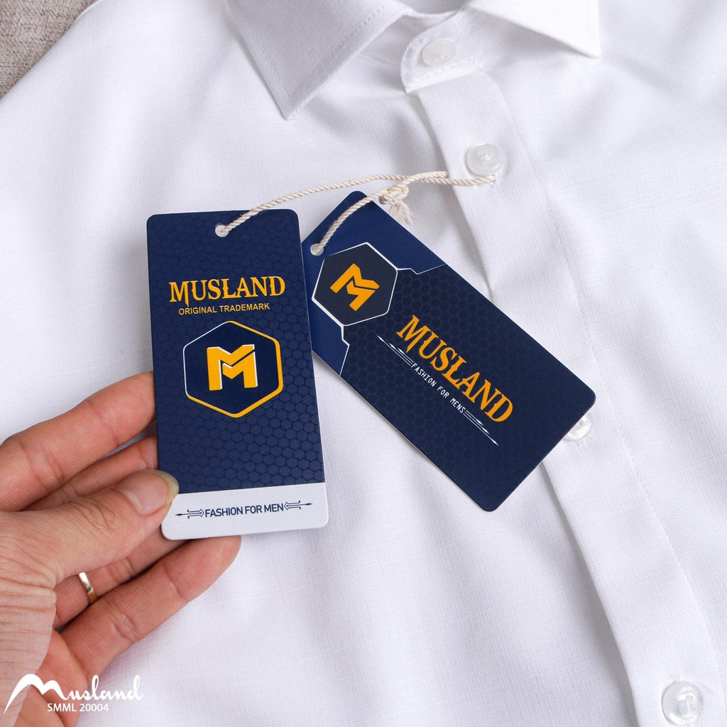 Aó sơ mi nam dài tay Musland ( Hàng chính hãng,Form áo Slimfit,vải tre siêu mát,thấm hút mồ hôi,hàng Vnxk) | BigBuy360 - bigbuy360.vn