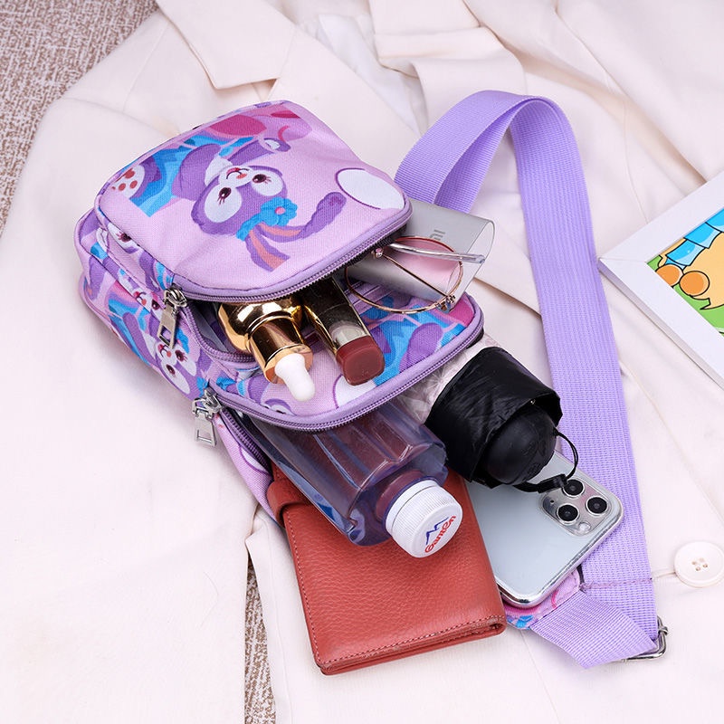 Túi Đeo Chéo Ngực Cỡ Nhỏ Họa Tiết Thỏ Disney Stellalou Dễ Thương Cho Bé