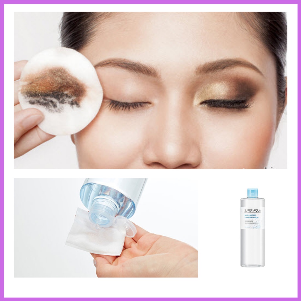 Nước Tẩy Trang Dịu Nhẹ Cho Da MISSHA Super Aqua Deep Cleanser 500ml | BigBuy360 - bigbuy360.vn