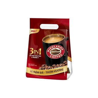 Cà phê sữa hòa tan highlands coffee 3in1 date mới, có nowship