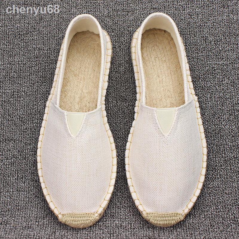 ✤Giày lười đan cói phối lanh thoáng khí thời trang cho nam | BigBuy360 - bigbuy360.vn