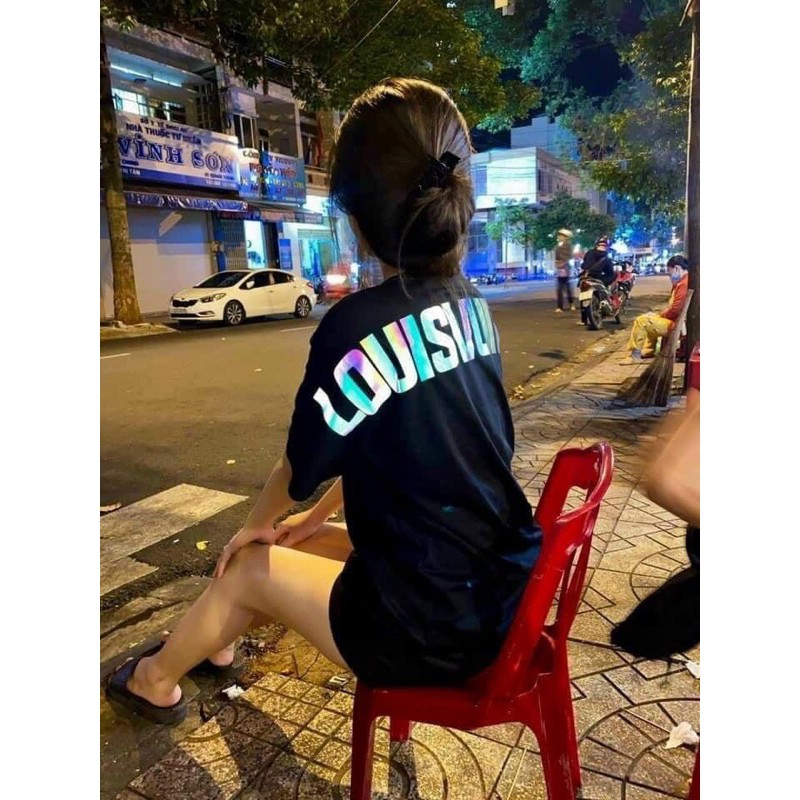 Áo dạ quang buổi tối tự phát sáng sz m l xl