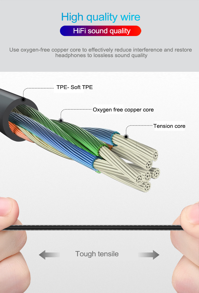 Tai Nghe Nhét Tai Có Dây Kebidumei E18 3.5mm Âm Thanh Hi-Fi Tích Hợp Micro