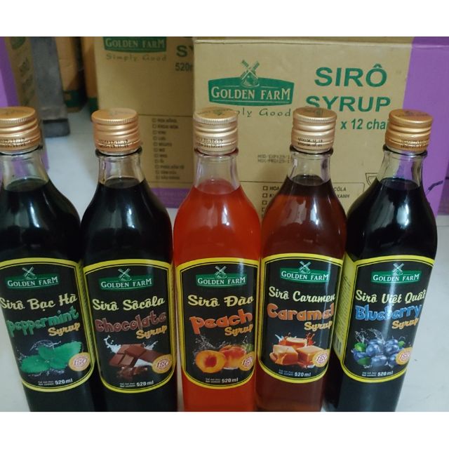 Siro Golden Farm đủ vị