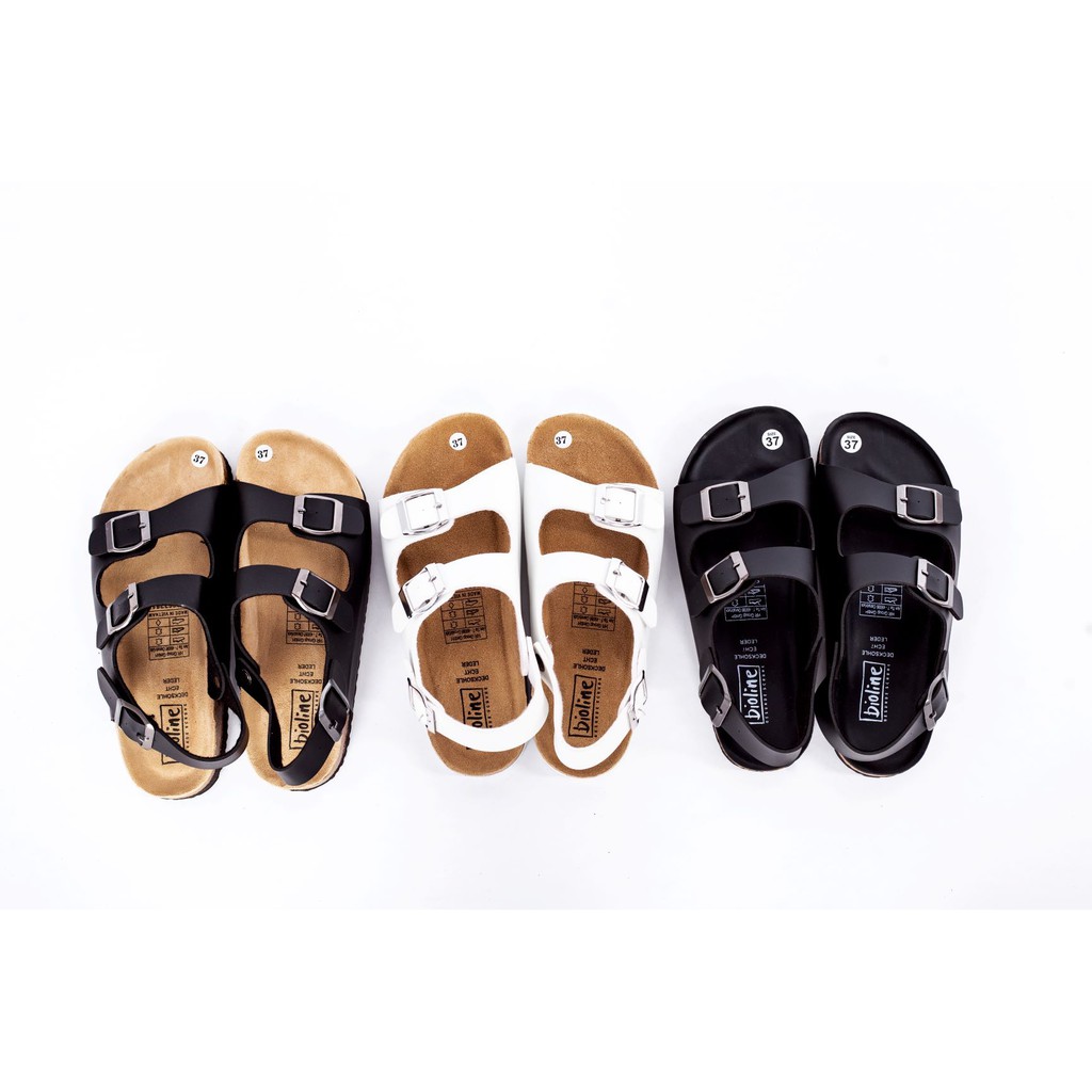 Giày sandal UNISEX xuất khẩu Châu Âu dòng PU leather Mã D02 birken vietnam