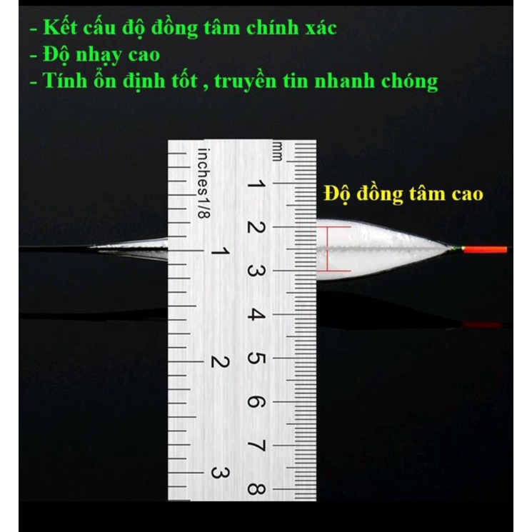 phao câu đài Nano siêu nhạy chống lóa mắt,mỏi mắt cao cấp PC-18