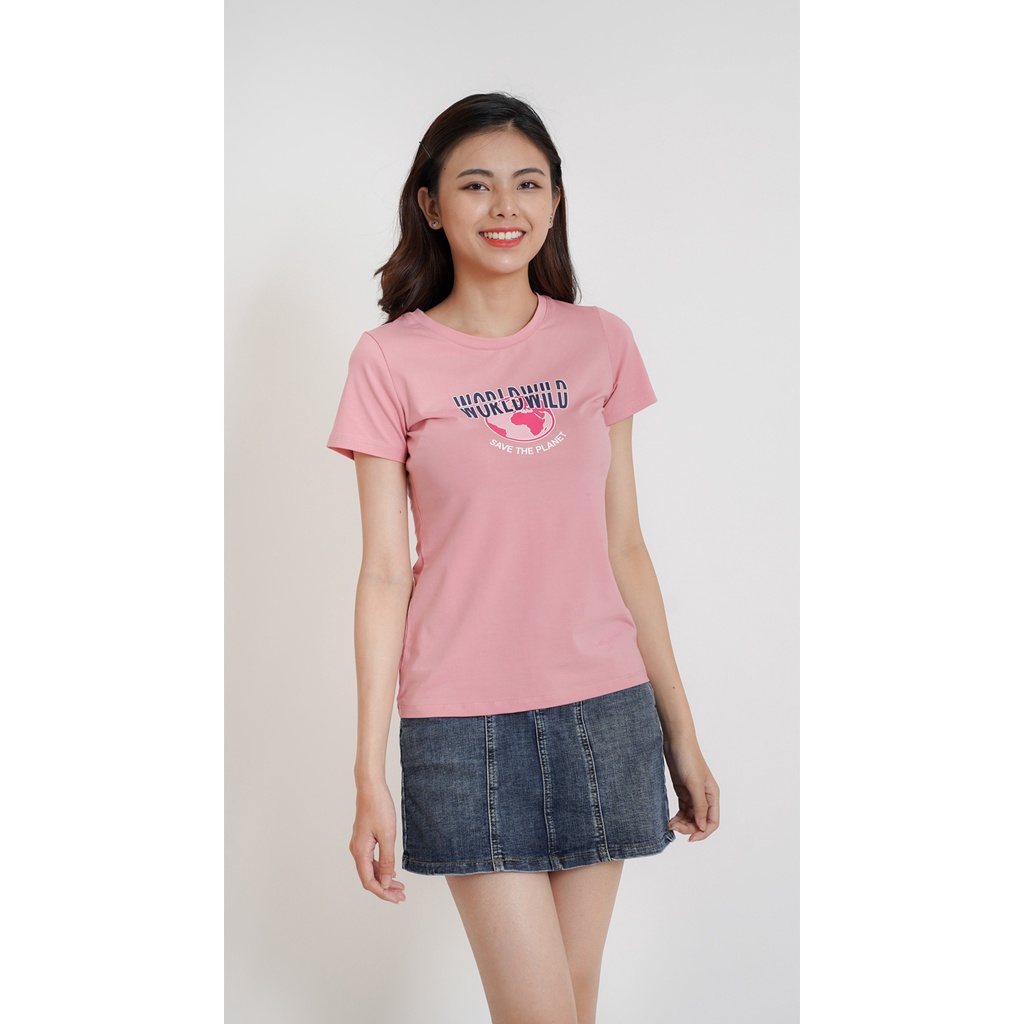 Áo Thun Nữ Gavani_WORLD WILD