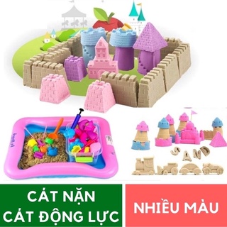 Trọn bộ đồ chơi cát động lực, cát vi sinh nặn cho bé yêu, đồ chơi cát nặn an toàn cho bé