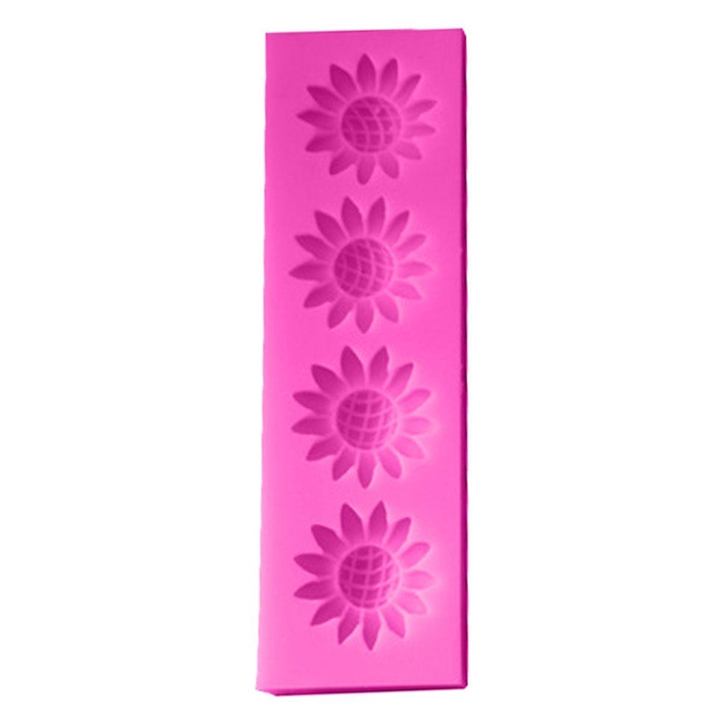 Khuôn Làm Kẹo Đường Hình Hoa Cúc Mini Trang Trí Bánh Kem DIY