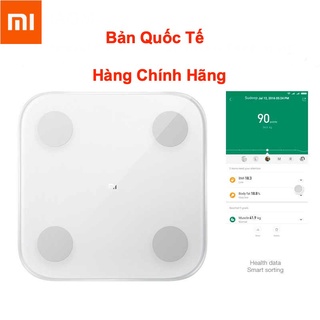 [Bản Quốc Tế] Cân XIAOMI Body Fat Scale tester 2 & Scale2 thông minh XIAOMI Mi body fat weigt