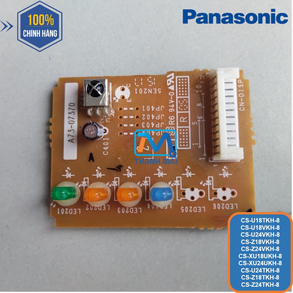 [Mã ELHA22 giảm 6% đơn 300K] bo hiển thị và nhận tín hiệu máy lạnh Panasonic model CS-U18TKH-8