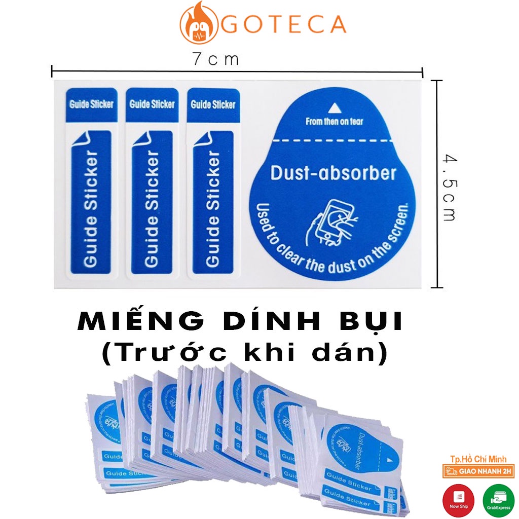 Miếng Dính Bụi Màn Hình Điện Thoại - Dùng Khi Dán Kính Cường Lực Màn Hình Điện Thoại