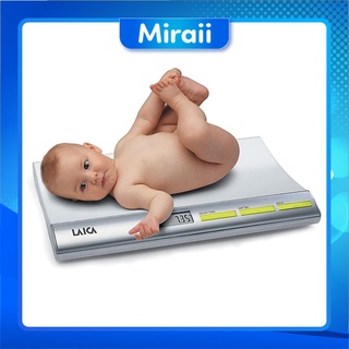 Cân trẻ sơ sinh điện tử laica ps3001 - mức cân tối đa 20 kg - tối thiểu 200g - thước đo chiều dài 50cm