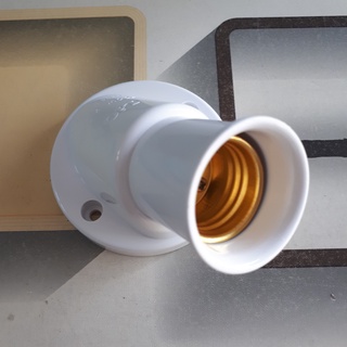 2 CÁI Đui đèn xéo - đui ngồi xéo E27 - Lioa