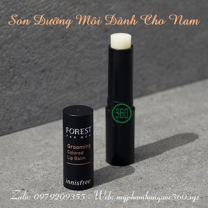 SON DƯỠNG DÀNH CHO NAM INNISFREE FOREST GROOMING COLORED 3.3G CHÍNH HÃNG - 5587