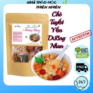 Set CHÈ TUYẾT YẾN DƯỠNG NHAN NẤU 12-15 chén (túi 400gr)