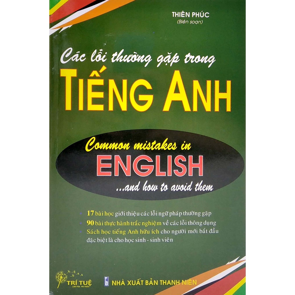 Sách Các Lỗi Thường Gặp Trong Tiếng Anh - Common Mistakes In English