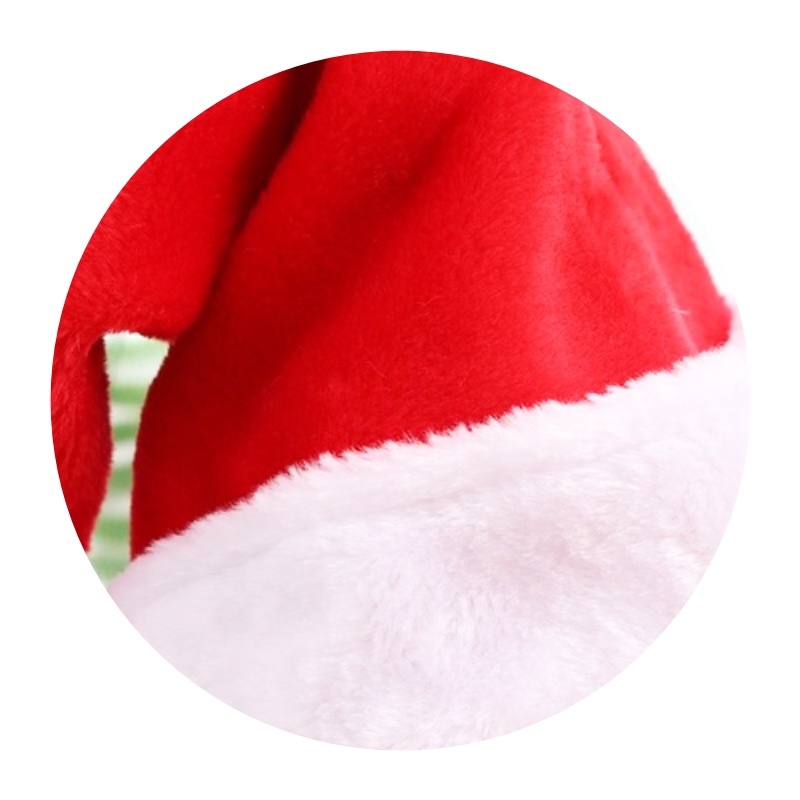 Mũ Ông Già Noel Dễ Thương Cho Người Lớn Và Trẻ Em