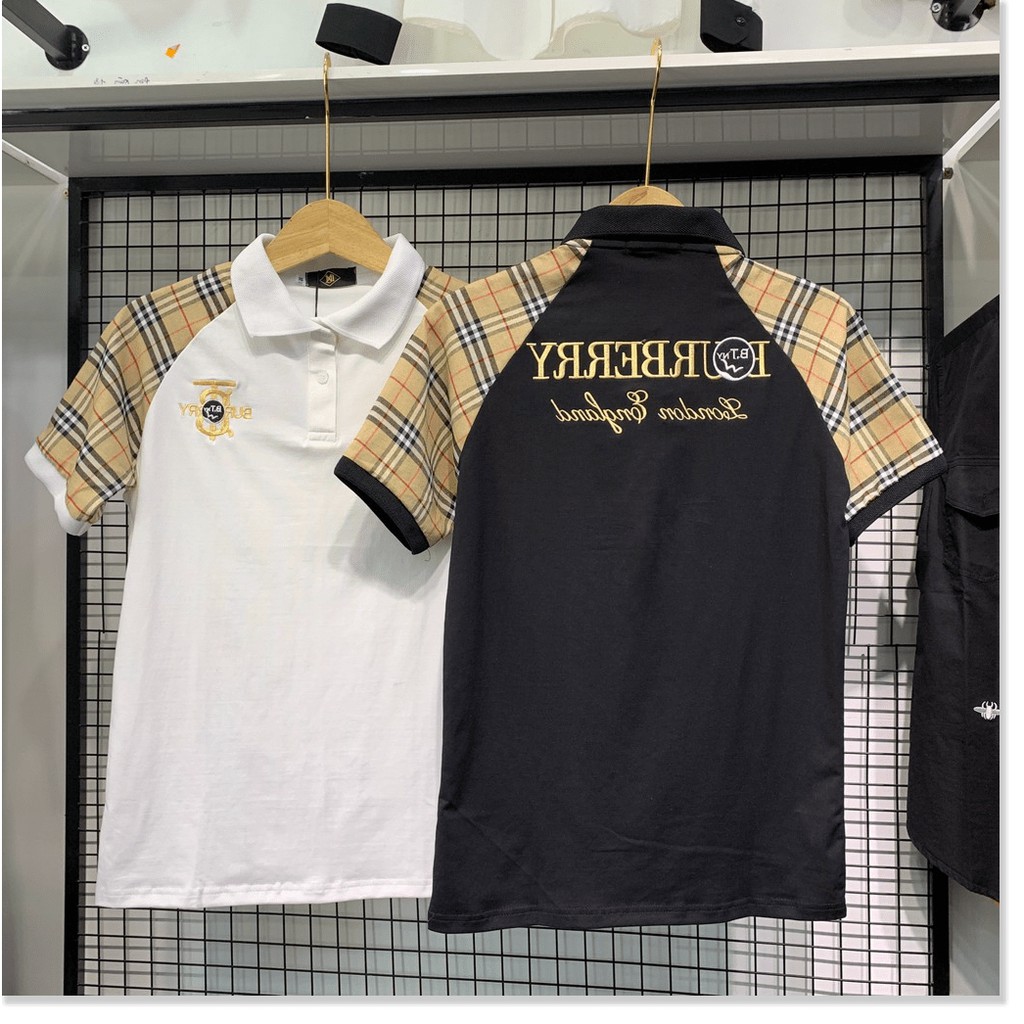 Áo Thun Nam Cổ Bẻ Ngắn Tay In Thêu Đẳng Cấp [Hàng Mới Về] HP