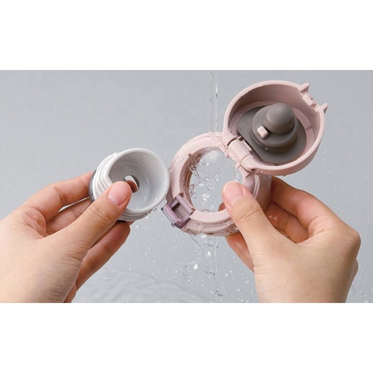Bình giữ nhiệt Starbucks 500ml nắp bật - bình nước Inox 304 Kitty nắp gài chống tràn cao cấp
