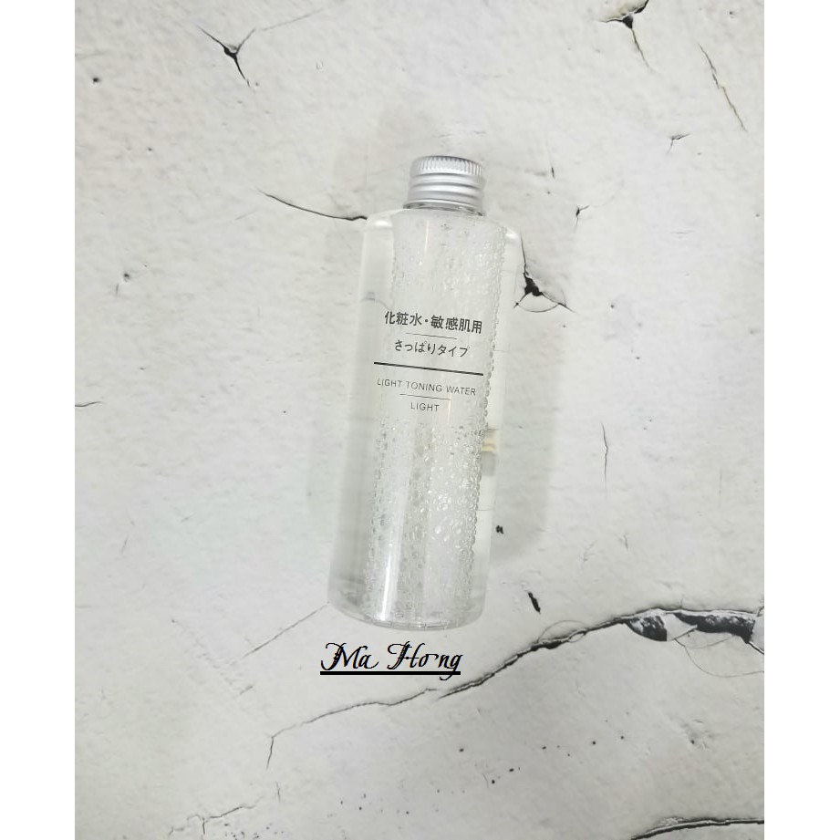 [ Ảnh Chụp Thật ] Toner MUJI Light Toning Water 200ml