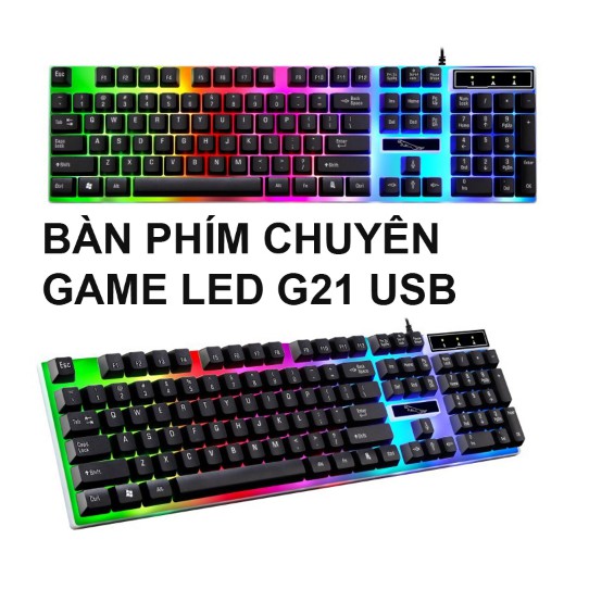 $$ Bàn phím giả cơ game G21 LED chuyên dụng 2017 | BigBuy360 - bigbuy360.vn