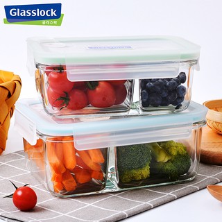 Hộp cơm chia ngăn Glasslock 1000ml