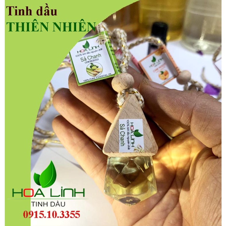 Tinh dầu TREO XE OTO :  SẢ CHANH,QUẾ, BẠC HÀ, HOA HỒNG, HOA LY,  CAFE.. nguyên chất thơm lừng