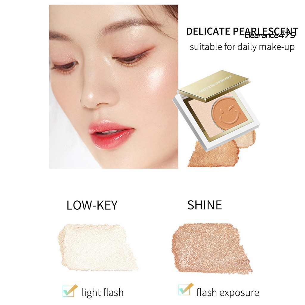 Bảng phấn bắt sáng 2 màu lâu trôi tinh tế | BigBuy360 - bigbuy360.vn