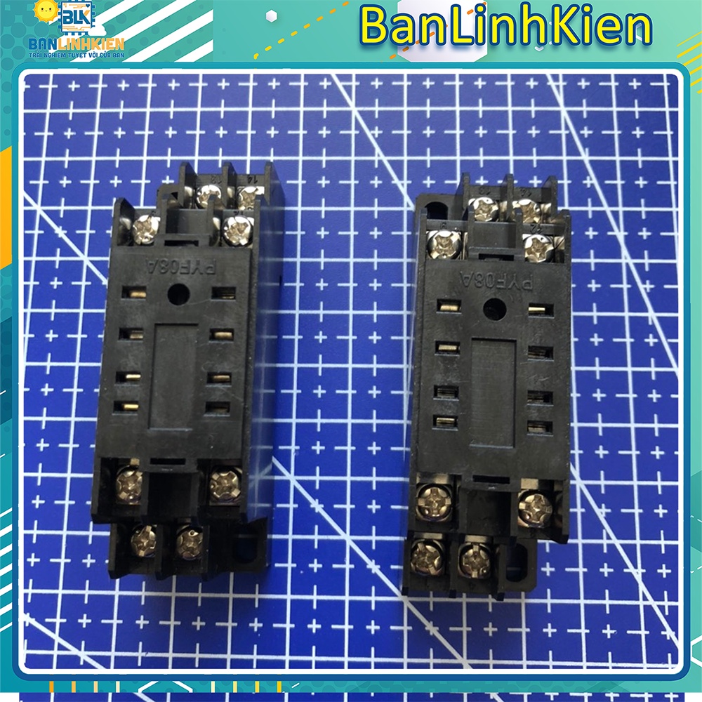 Relay trung gian omron 8 chân 12V/ 24V/ 220V/ Đế Relay | BigBuy360 - bigbuy360.vn