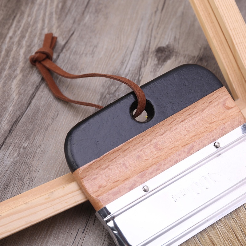 Cọ Đánh Phấn Vẽ Tay Cầm Bằng Gỗ Tiện Dụng