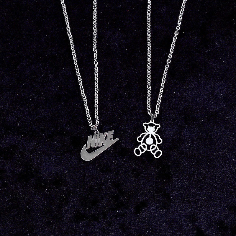 Dây chuyền thép không gỉ phong cách Hàn Quốc cá tính sành điệu