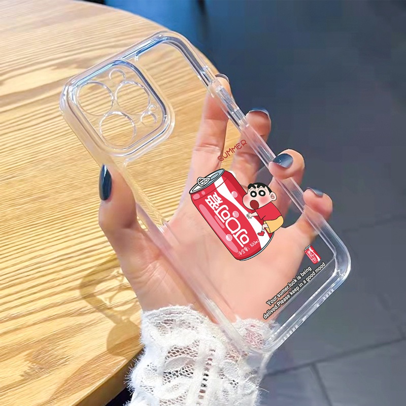 Ốp lưng iphone Ốp điện thoại Suntaiho TPU hình chai nước ngọt thích hợp cho iPhone 11 Pro 13Pro Max 12 Pro Max Xs Max Xs XR 7 8 Plus