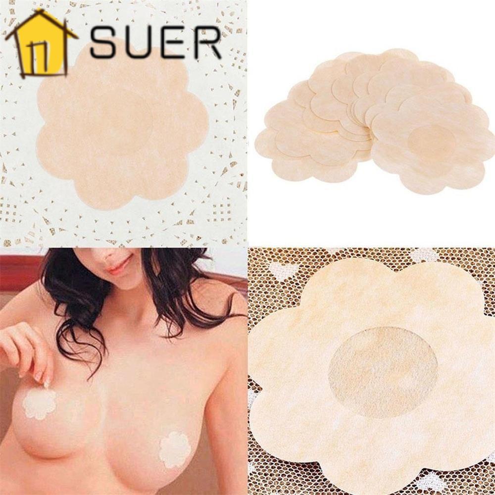 Bộ 10 Miếng Dán Ngực Tàng Hình Chống Chảy Xệ Thời Trang Quyến Rũ Cho Nữ