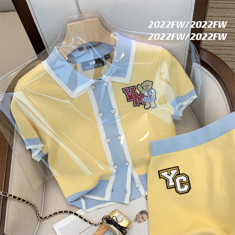 Set Áo Sơ Mi Dài Tay + Chân Váy Thời Trang Dành Cho Nữ
