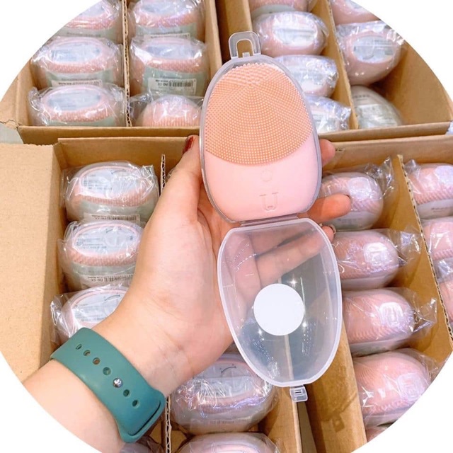 Máy rửa mặt miniso 2020