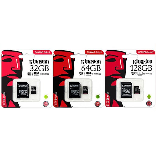 Thẻ Nhớ MicroSD Kingston Canvas Select Plus  128GB, 64GB, 32GB - FPT Phân Phối