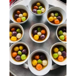 Set chè trôi tàu ngũ sắc
