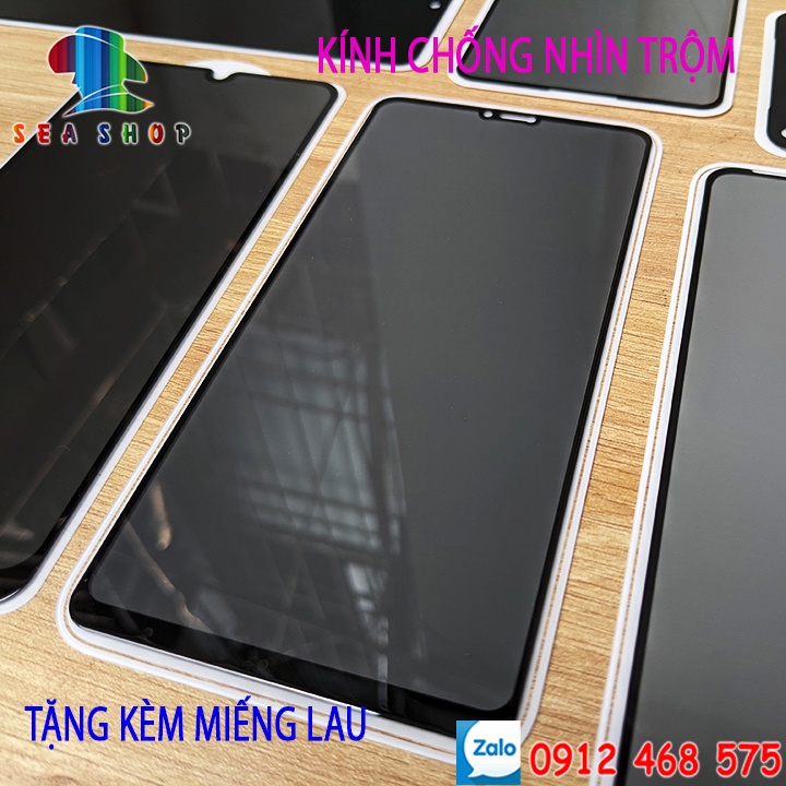 [BỘ SƯU TẬP] Kính cường lực OPPO F11 Pro, Reno 2F, A92, A94, Zoom 10X, K3, A91,  K5 - Full màn hình- chống nhìn trộm