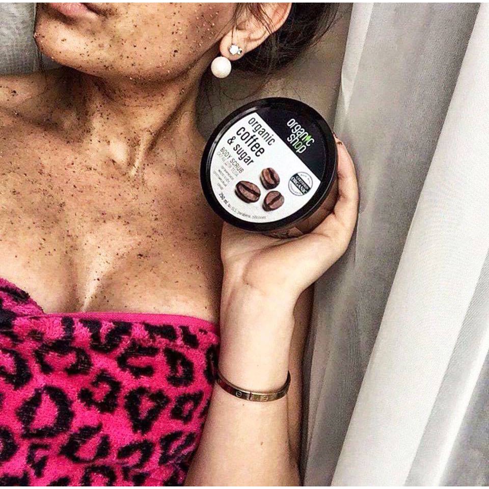 KEM TẨY TẾ BÀO CHẾT TOÀN THÂN ORGANIC COFFEE &amp; SUGAR BODY SCRUB