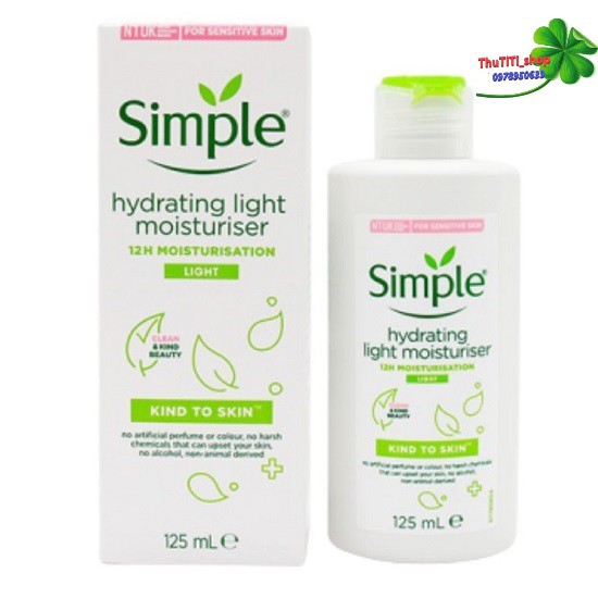 Kem Dưỡng Ẩm Simple Kind To Skin Protecting Light Moisturiser